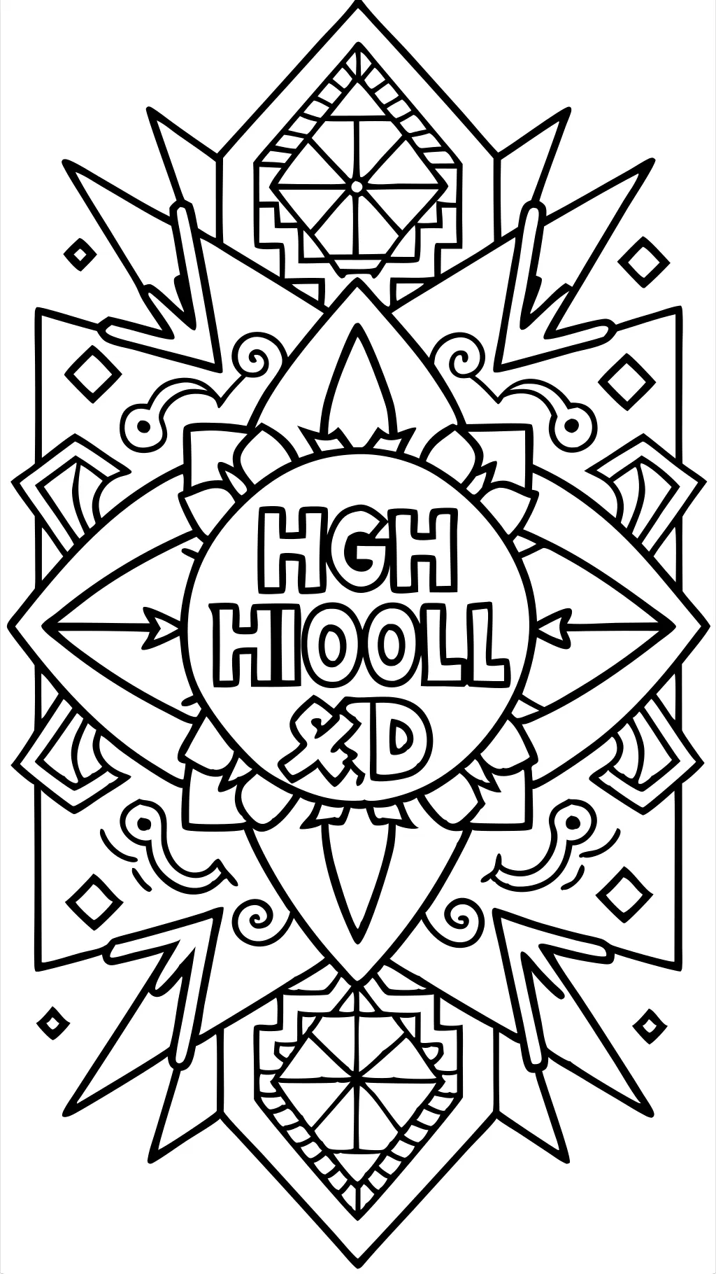 coloring pages for high schoolers